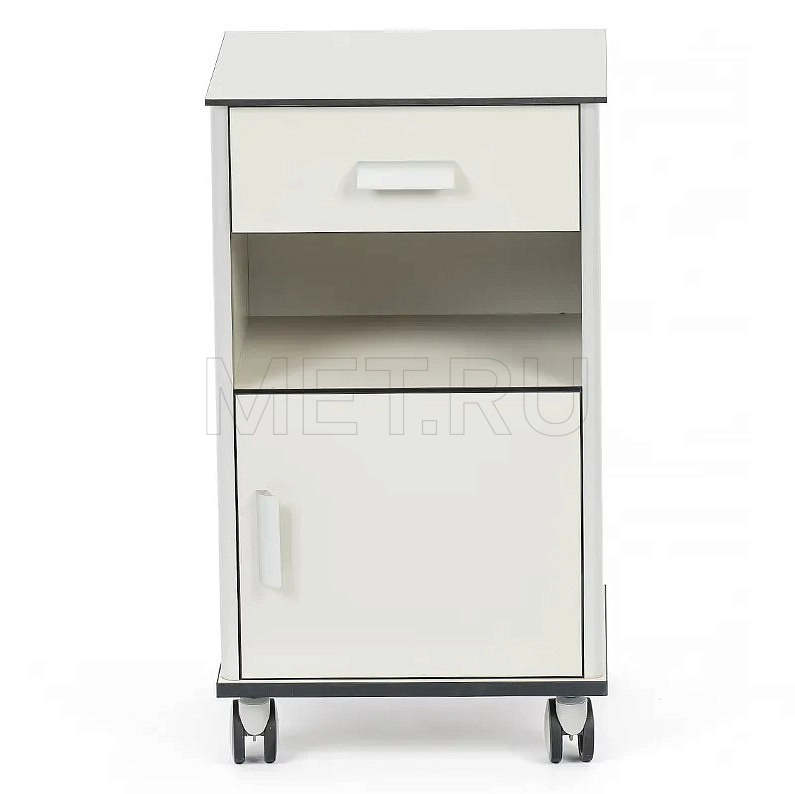 МЕТ TL-100 Прикроватная тумба медицинская  HPL-пластик 20935 MET